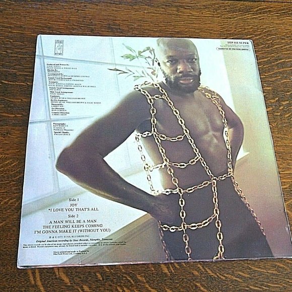 Vintage Vinyl LP Isaac Hayes Joy Stax Records Import Shaft Soul Album 2325 -111 - Picture 14 of 16